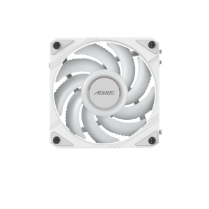Вентилатор за компютър Gigabyte AORUS EZ CHAIN 120 мм ARGB бял 1 бр. (GP-ECFAN1201 ICE)