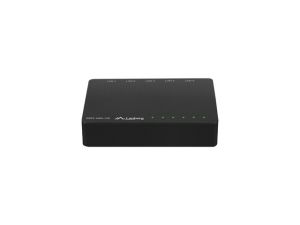Комутатор Lanberg Switch DSP2-1005-12V 5X 1Gb/S Unmanaged Gigabit Ethernet Desktop 12V
