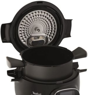 Мултикукър Tefal CY855830 Cook4me Connect + 150 BG recipes, 6L, black
