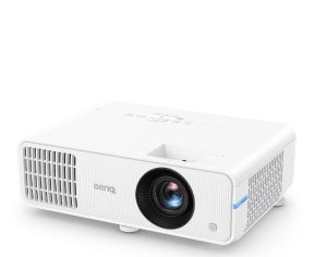 Мултимедиен проектор BenQ LH550 DLP, FHD 1080P, 2600 ANSI lumens 1.1X, HDMIx2, USB-A, SmartEco; T/R: 1.49-1.64, Contrast Ratio (FOFO) 15,000:1, Display Color 30-bit (1.07 billion colors) Light Source LED, Audio out x1, 10W speaker, Light Source Life ECO 3