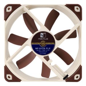Вентилатор за компютър Noctua NF-S12A 120 мм (NF-S12A-FLX)