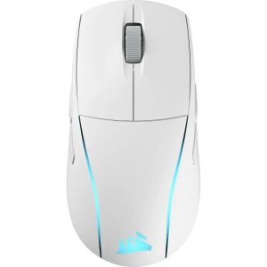 Геймърскa безжична/блутут мишка Corsair M75 White Wireless Lightweight RGB