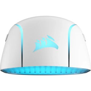 Геймърскa безжична/блутут мишка Corsair M75 White Wireless Lightweight RGB