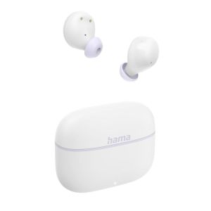 HAMA Блутут слушалки "Freedom Buddy II", True Wireless, Бял