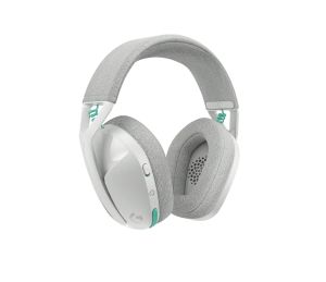 Геймърски безжични слушалки Logitech G321 Lightspeed, Микрофон, Бели