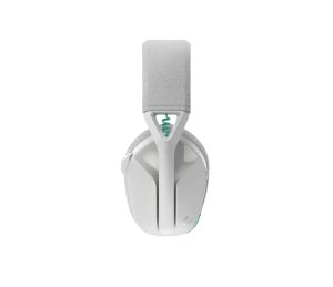 Геймърски безжични слушалки Logitech G321 Lightspeed, Микрофон, Бели