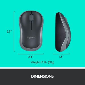 Комплект клавиатура и мишка Logitech MK270 BG/US безжична (920-004508)