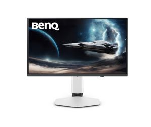 Монитор BenQ MOBIUZ EX271UZ 27", 4K OLED Gaming Monitor, 3840x2160, 166 PPI, 240Hz, 0.03ms, 4th Gen QD-OLED, Graphene Film, FreeSync Premium Pro, Color Vibrance, eARC, smart KVM, Eye Care, 2x HDMI (v2.1), DP, USB C PD 90W, USB hub, WHITE, 5.14kg