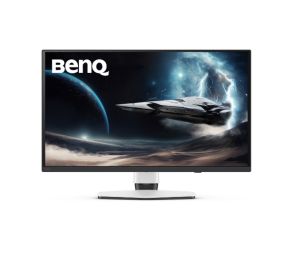 Монитор BenQ MOBIUZ EX271UZ 27", 4K OLED Gaming Monitor, 3840x2160, 166 PPI, 240Hz, 0.03ms, 4th Gen QD-OLED, Graphene Film, FreeSync Premium Pro, Color Vibrance, eARC, smart KVM, Eye Care, 2x HDMI (v2.1), DP, USB C PD 90W, USB hub, WHITE, 5.14kg