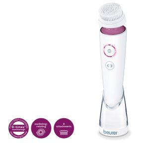 Уред за лице Beurer FC 95 Pureo Deep Cleansing + Beurer FC 95 Brush attachments - Exfoliation 2 pcs