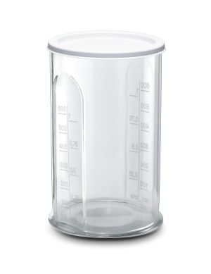 Пасатор Bosch MSM64010, Blender, ErgoMixx, 450 W, Included transparent jug, White, red