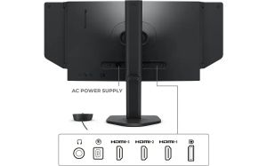 Монитор ZOWIE XQ2566X, 24.1" Fast TN QHD(2560x1440), 360Hz DyAc2, Color Gamut: sRGB 98%, HDMI, DisplayPort, Height adjustment 155mm