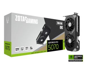 Graphic card ZOTAC GAMING RTX 5070 Twin Ege OC 12GB GDDR7