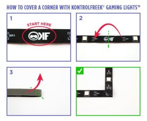RGB лента KontrolFreek Gaming Lights Kit, USB (3.6m)