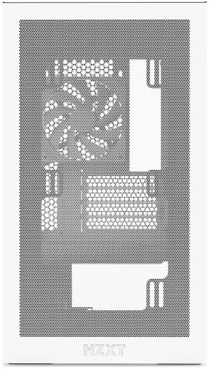 Case NZXT H3 Flow 2025 All White Micro-ATX Tower