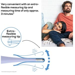 Термометър Beurer OT 20 BasalControl Basic - Ovulation thermometer; Suitable for oral & vaginal measurements; Can be disinfected, Waterproof, Measuring time: Up to 3 minutes