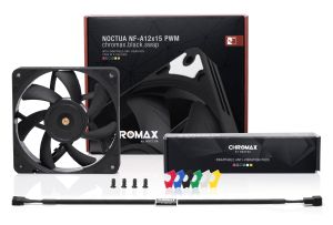 Fan Noctua 120mm NF-A12x25-PWM chromax black swap
