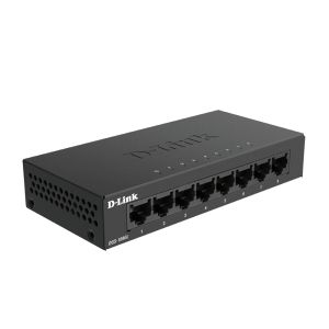 Мрежов суич D-Link 8x 1GbE неуправляем (DGS-108GL)