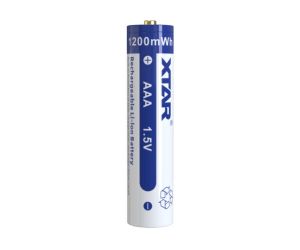 Акумулаторна батерия LiIon 10440 AAA R03 1,5V 800mAh 4 бр. в PVC кутия XTAR