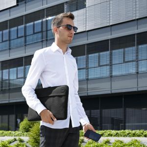 HAMA Калъф за лаптоп "Genua" 44 см (17.3 "), черен цвят