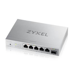 Суич ZyXEL XMG-105, 5 портов 2,5Gb + 1xSFP+, неуправляем
