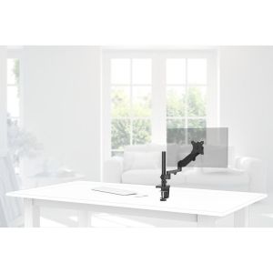 Стойка за монитор за бюро HAMA, Регулируема, 13"-35", 118496