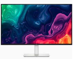 Монитор Dell S3225QS, 31.5" VA Anti-Glare, LED, 4ms, 120 Hz, 3000:1, 300 cd/m2, 4K UHD (3840x2160), 99% sRGB, AMD FreeSync, HDR10, HDMI, DisplayPort, Speakers, Height Adjustable, Pivot, Swivel, Tilt, Black