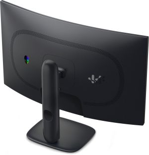 Монитор Dell Alienware AW3226DM, 31.5" Curved VA AG, WQHD 2560x1440, 95% DCI-P3, AMD FreeSync Premium, 240Hz, 1 ms GTG, 3000:1, 400 cd/m2, HDR, VRR, HDMI, DP, USB Hub, USB-C, PIP, PBP, Height Adjustable,Tilt, Black