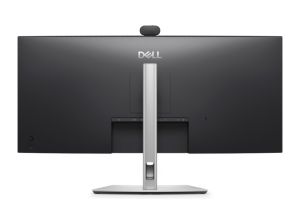 Монитор Dell P3426WEV, 34.1"  Curved Webcam Monitor, IPS Anti-Glare, 5ms, 100 Hz, 1500:1, 350 cd/m2, UW-QHD 3440x1440, 99% sRGB, HDMI, Display Port, USB-C Hub, RJ45, Webcam, KVM Switch, PD 90W, Height Adjustable, Pivot, Swivel, Tilt, Black