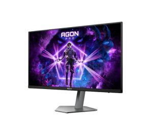 Монитор AOC AG276UZD, 26.5" QD-OLED, 3840x2160@240Hz, 0.03ms GtG, 1000cd m/2, 1.500.000:1, 80M:1 DCR, Adaptive Sync, FlickerFree, LowBlue Mode, 5Wx2, Tilt, Height Adjust, Pivot, Swivel, 2xHDMI, DP, USB hub, KVM