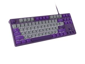 Клавиатура Fury Gaming Keyboard Kanabo K2, US layout, White backlight, Mechanical, Grey-Violet