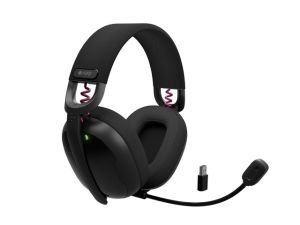 Слушалки Fury Gaming Headset, Fukiya F6, Wireless With Microphone, Black