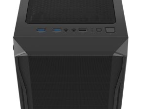 Компютърна кутия FURY Shobo Mid Tower ATX RGB прозрачен панел (NFO-2153)