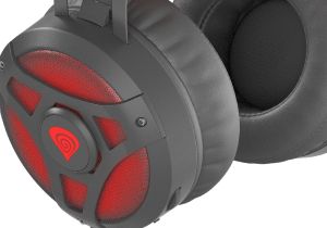 Геймърски слушалки Genesis Neon над ушите 2x 3.5 мм с микрофон (NSG-1107)