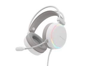 Слушалки Genesis Headset Neon 613 G2 With Microphone RGB Illumination White