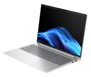 Лаптоп HP ProBook 4 G1iR 16" Pike Silver, Core 7 150U(up to 5.4Ghz/12MB/10C), 16" WUXGA AG 300nits, 16GB 5600Mhz 1DIMM, 512GB PCIe SSD, WiFi 6E + BT 5.3, FPR, Backlit Kbd, 3C Batt, Win 11 Pro, 3Y Offsite