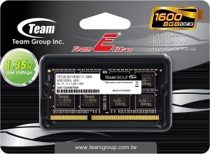 Memory Team Group Elite DDR3L - 8GB, 1600 mhz, CL11-11-11-28 1.35V