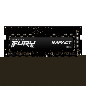 Памет Kingston Fury Impact 16GB(2x8GB) SODIMM DDR4 3200MHz CL20 16Gbit - KF432S20IBK2/16