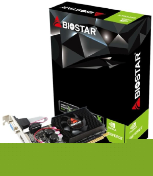 Видео карта BIOSTAR GeForce 210, 1GB, GDDR3, 64 bit, DVI-I, D-Sub, HDMI