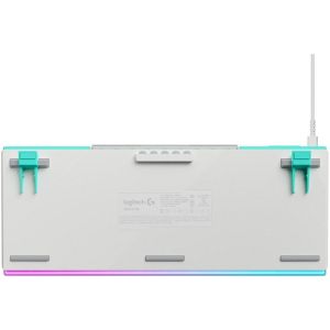 Геймърска механична клавиатура Logitech G512 X 98 - Dual Swap Analog/Mechanical Switch - White