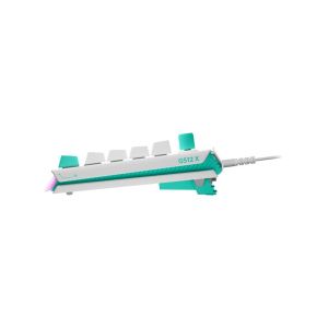 Геймърска механична клавиатура Logitech G512 X 75 - Dual Swap Analog/Mechanical Switch - White