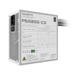 Захранване за компютър Gigabyte 650W 80 Plus Silver (GP-P650SS ICE)
