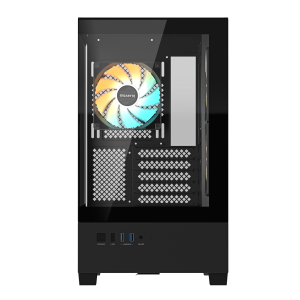 Кутия GIGABYTE C201 PANORAMIC + 3 ARGB Вентилатора