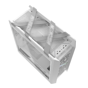 Кутия ASUS ROG Strix Helios II EATX Mid-Tower - White
