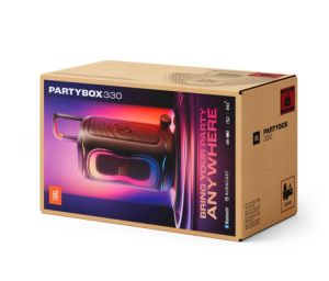 Аудио система JBL PARTYBOX 330 - Portable party speaker with JBL legendary sound , AI Sound Boost and futuristic lighting