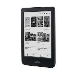 Електронен четец Kobo Clara BW 6" 16GB подсветка IPX8 (N365-KU-BK-K-EP)