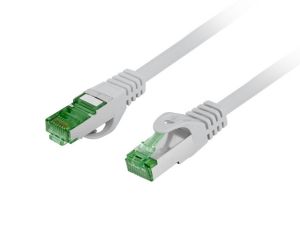 Кабел Lanberg patch cord CAT.7 S/FTP LSZH CU 1m, grey