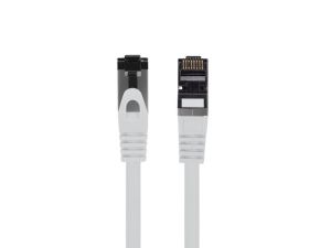 Кабел Lanberg patch cord CAT.8.1 S/FTP LSZH CU 1m, grey