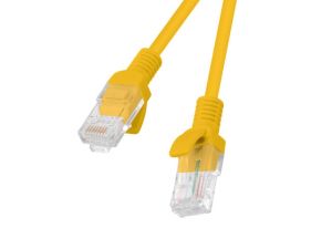 Кабел Lanberg patch cord CAT.5E 2m, orange