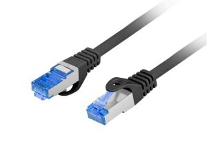 Кабел Lanberg patchcord CAT.6a s/ftp lszh cca 1.5m black fluke passed